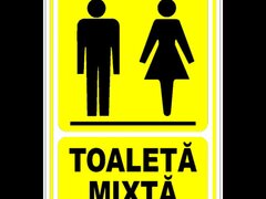 Indicator galben toaleta mixta